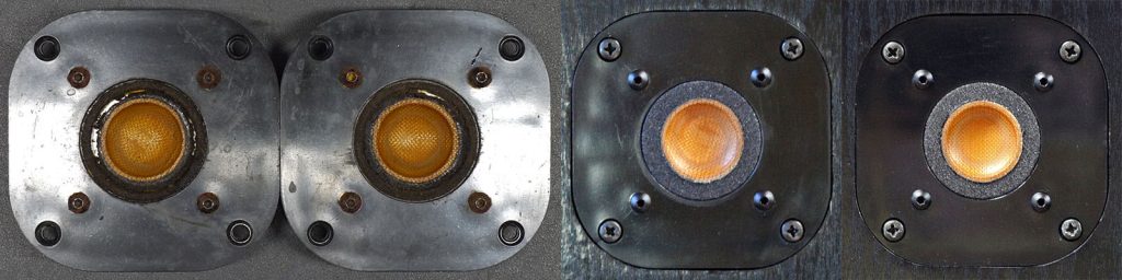 Focal T92K (aus FOCAL Temptation) vor und nach dem Sickentausch Focal T92K (aus FOCAL Temptation) vor und nach dem Sickentausch