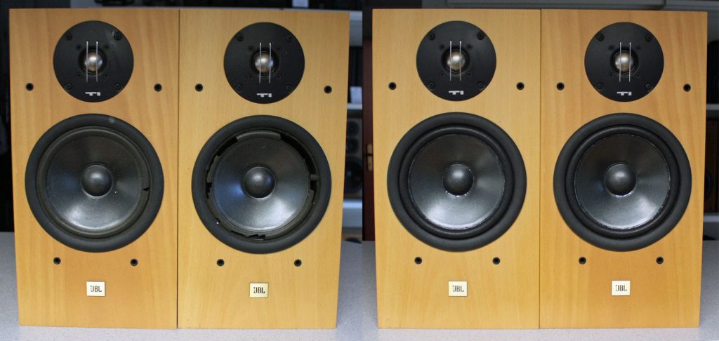 JBL Ti200 vor und nach der Reparatur